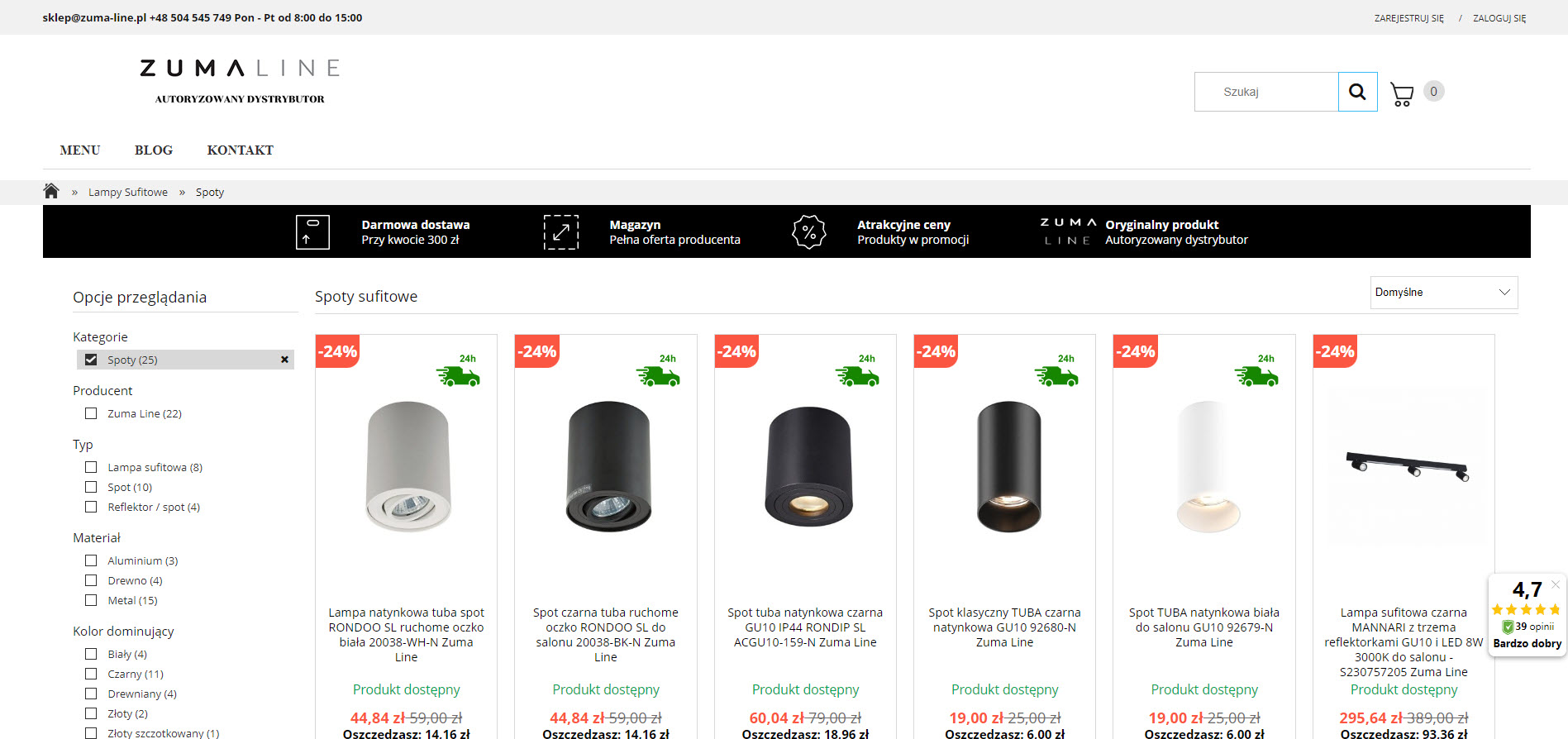 Spoty sufitowe - co to jest, jak działają i kiedy są lepsze od lamp wiszących?