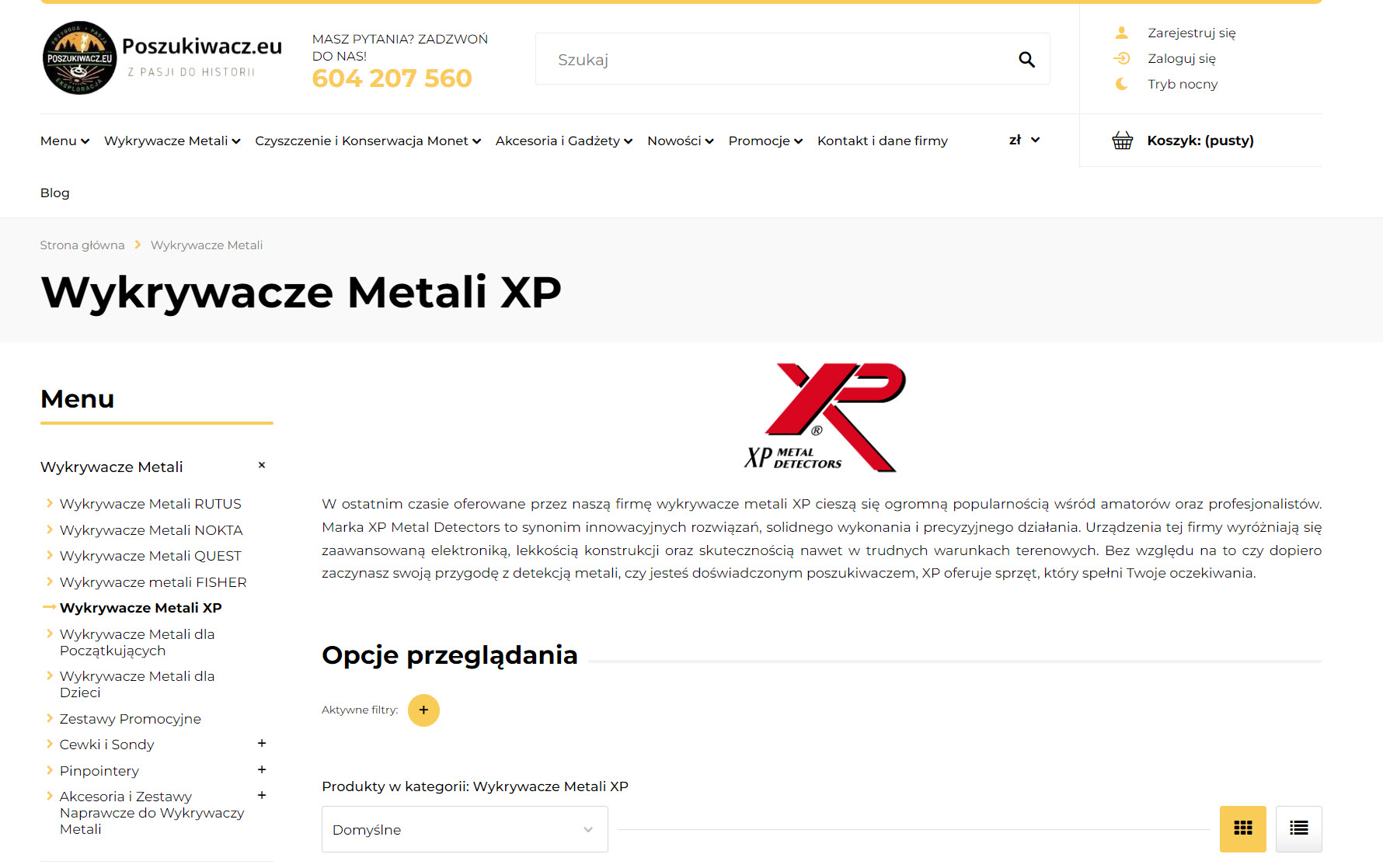 Wykrywacze metali XP dla początkujących i zaawansowanych - który model wybrać?