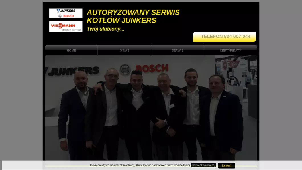 Zrzut ekranu strony